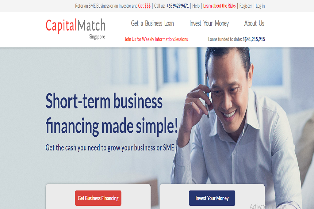 dana juta 40 pinjaman SINGAPORE MARKETPLACE MEMFASILITASI CAPITAL S LENDER MATCH