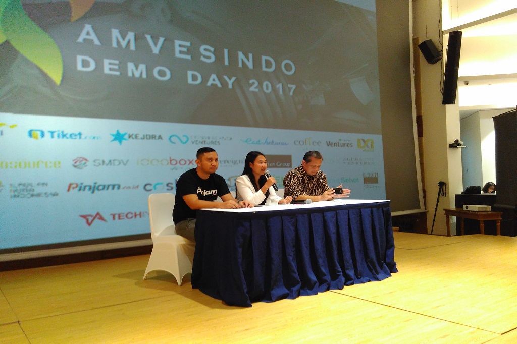 pinjaman uang ventura DORONG AMVESINDO LOKAL, DEMO POTENSI STARTUP GELAR DAY