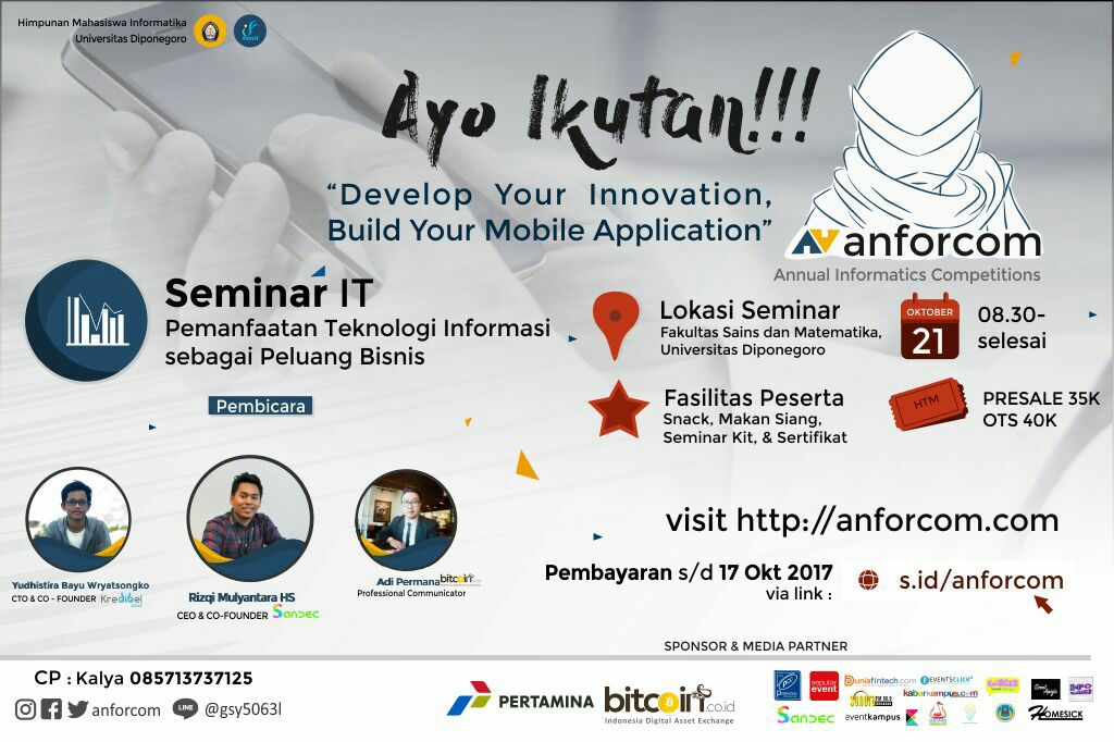 SEMINAR PEMANFAATAN TEKNOLOGI INFORMASI SEBAGAI PELUANG BISNIS