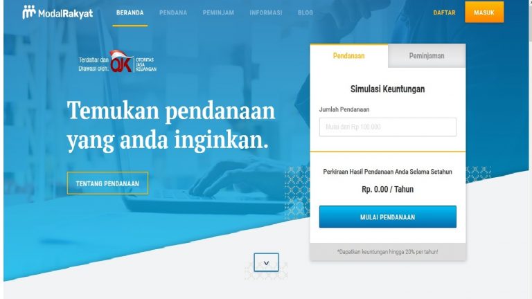 Majukan UMKM Melalui Modal Rakyat