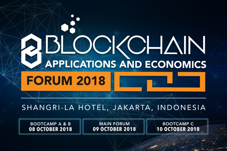 Forum Blockchain Applications & Economics  2018