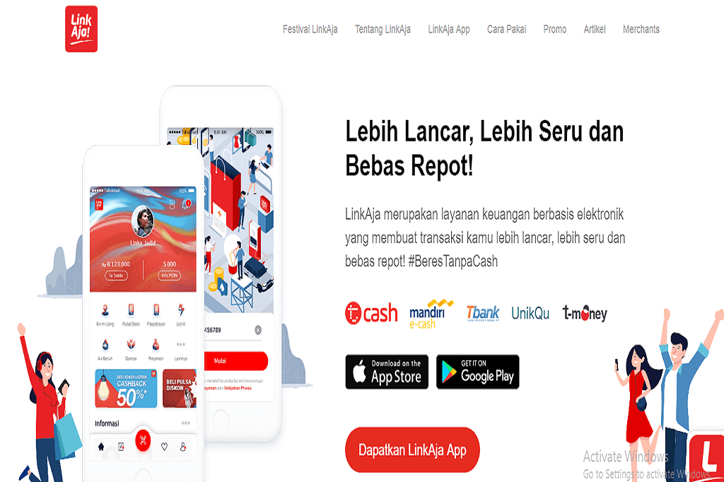 aplikasi fintech linkaja picture