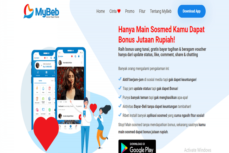 MyBeb, Medsos dan Fintech Dalam Satu Aplikasi