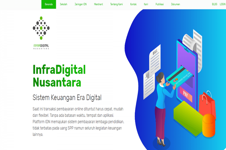 InfraDigital, Pembayaran Lembaga Pendidikan Era Digital