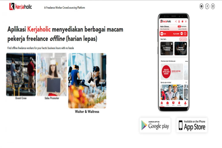 Kerjaholic, Aplikasi Pencari Pekerjaan Era Digital Kekinian