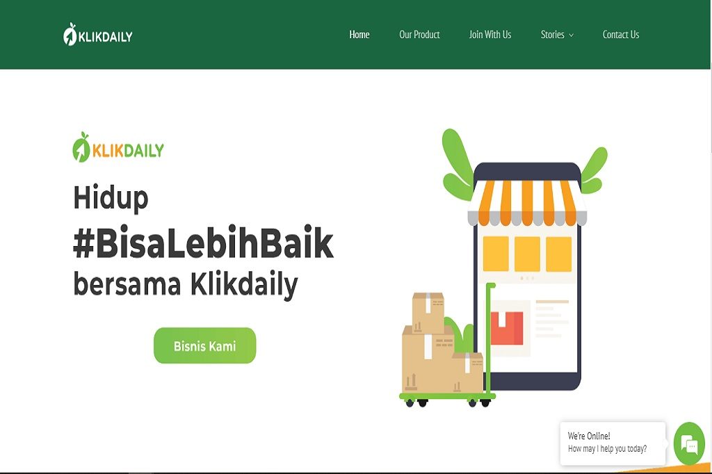 Startup Klikdaily Targetkan 1 Juta Warung Digital