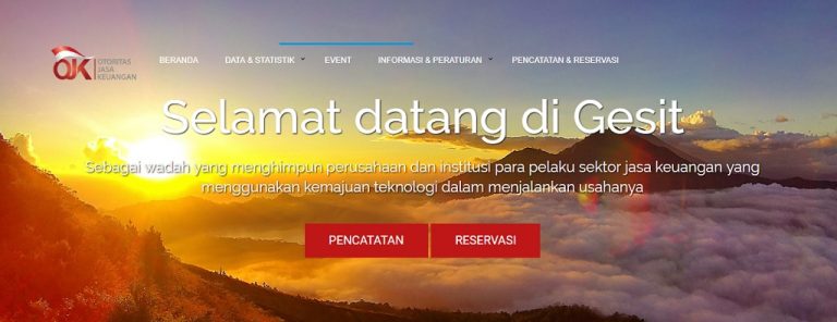 OJK Siapkan GESIT, Teknologi Pengawasan Ekosistem Fintech