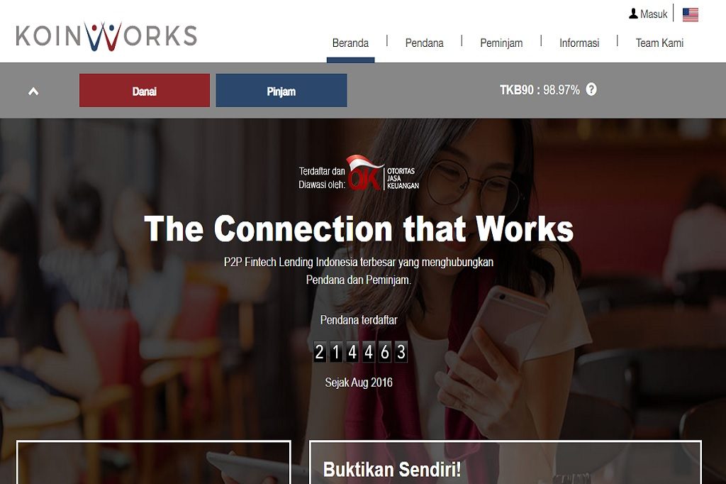 Koinworks dapat Suntikan Dana