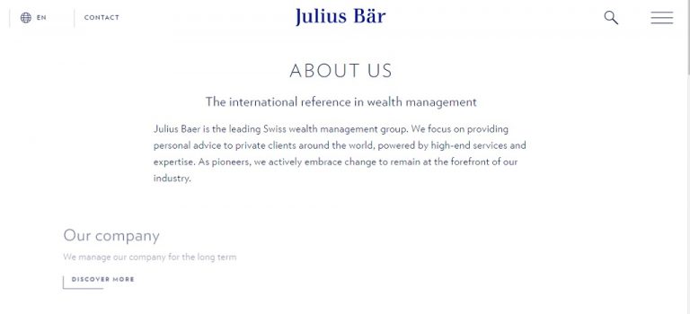 Julius Baer Tambah Layanan Trading dan Kustodian Aset Digital