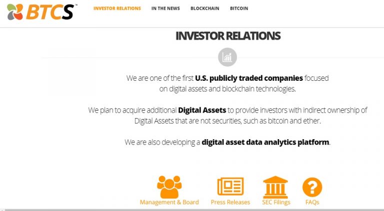 BTCS Kembangkan Platform Analitik untuk Aset Digital