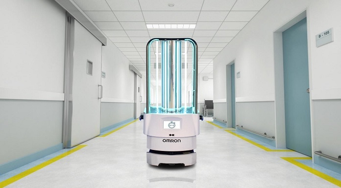 OMRON Meluncurkan Robot Disinfeksi UVC di Indonesia