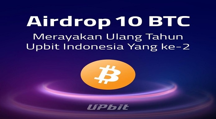 Upbit Bagikan Airdrop 10 BTC