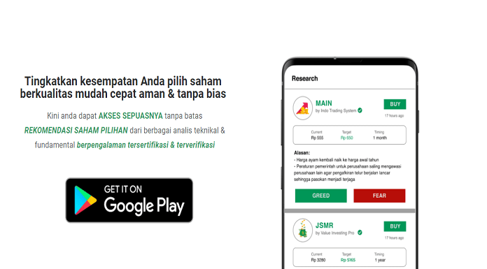 Cari Rekomendasi Saham Terbaik