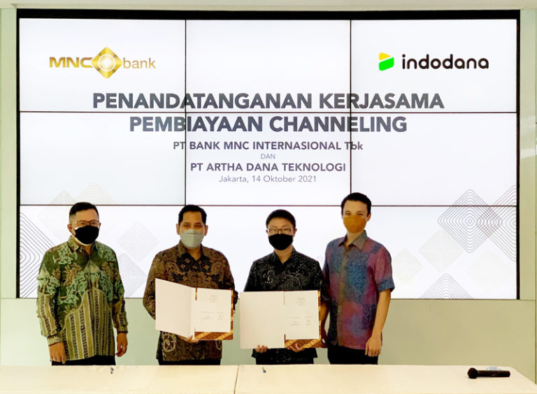 Indodana Dapat Fasilitas Channeling dari PT Bank MNC Internasional