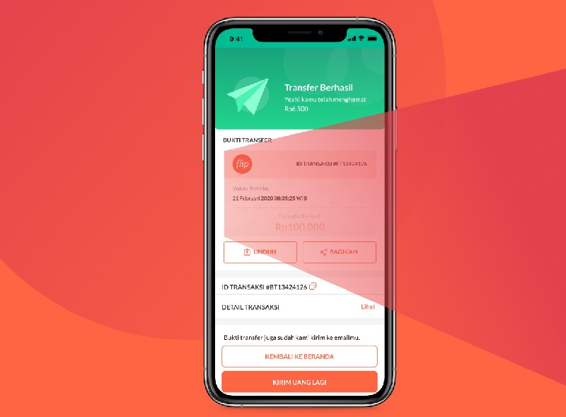 aplikasi flip transfer uang gratis tanpa biaya