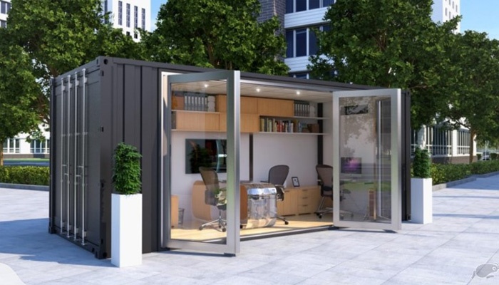 bisnis office container