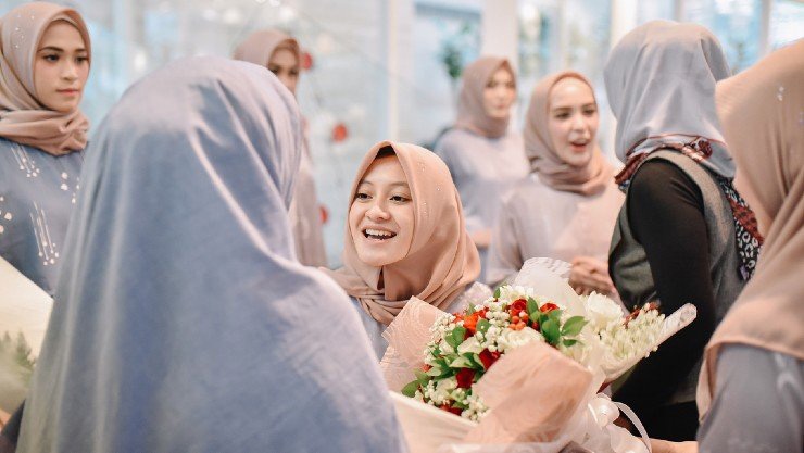 cara bisnis hijab modal kecil