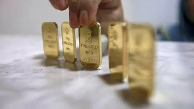 harga emas antam naik jelang akhir pekan