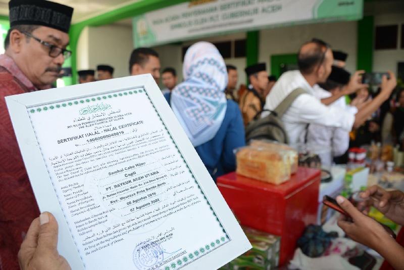 sertifikasi halal produk secara umum