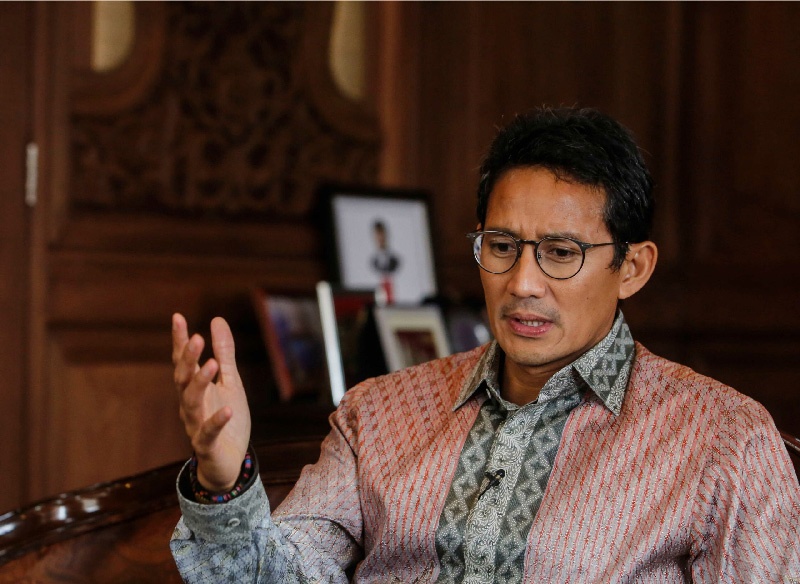 sandiaga uno harga tiket candi borobudur