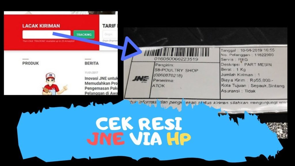 Cara Cek Resi JNE