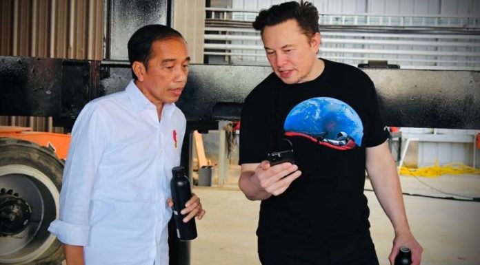 Jokowi Elon Musk