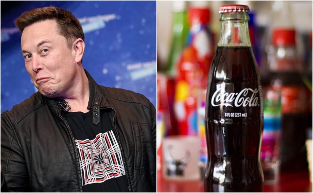 elon musk coca-cola