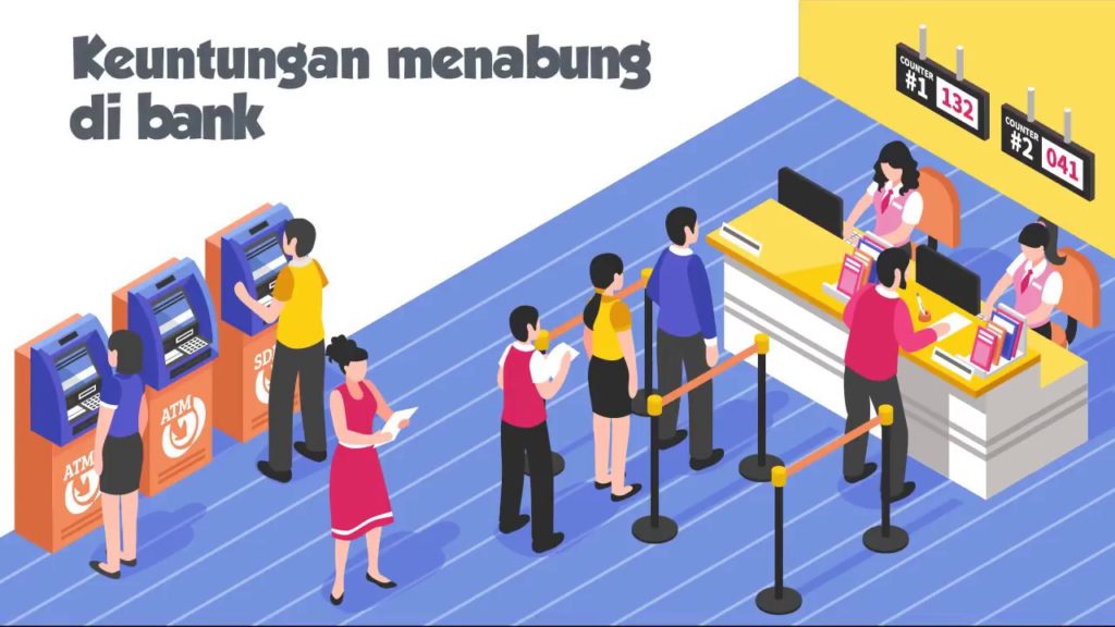 keuntungan menabung di bank