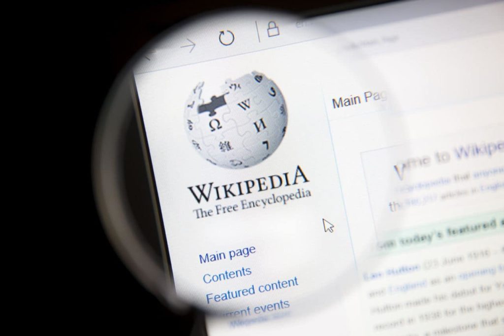 wikipedia Sumbangan Kripto