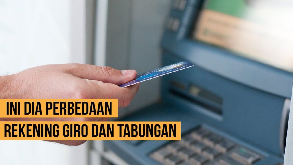 perbedaan giro dan tabungan