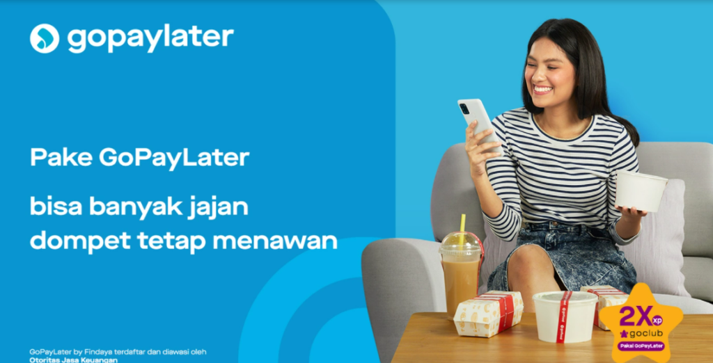 cara bayar tagihan gopaylater dengan gopay dan bca