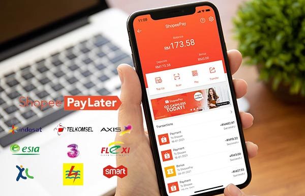 Shopee PayLater tidak Bisa Beli Pulsa