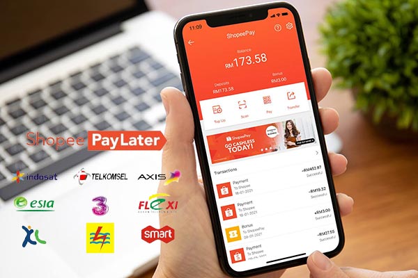 Shopee PayLater tidak Bisa Beli Pulsa