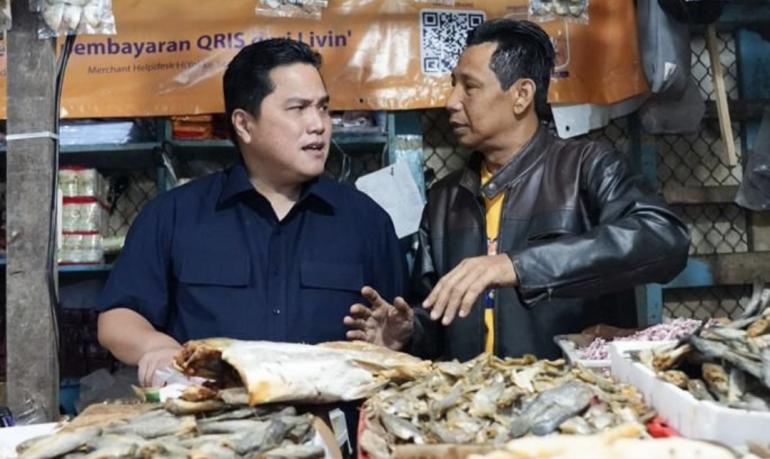 transaksi digital di pasar tradisional