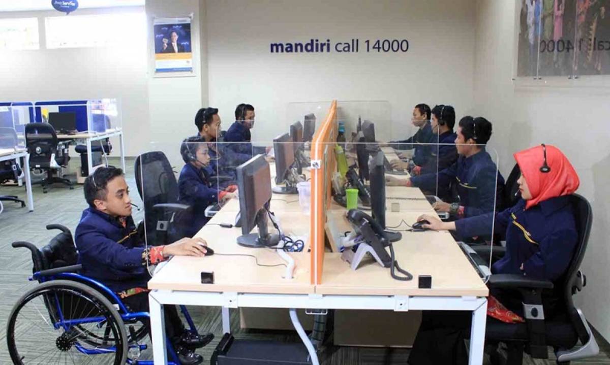 Call center mandiri panduan dan informasi seputar layanannya