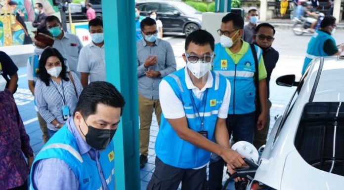 karyawan BUMN wajib gunakan kendaraan listrik