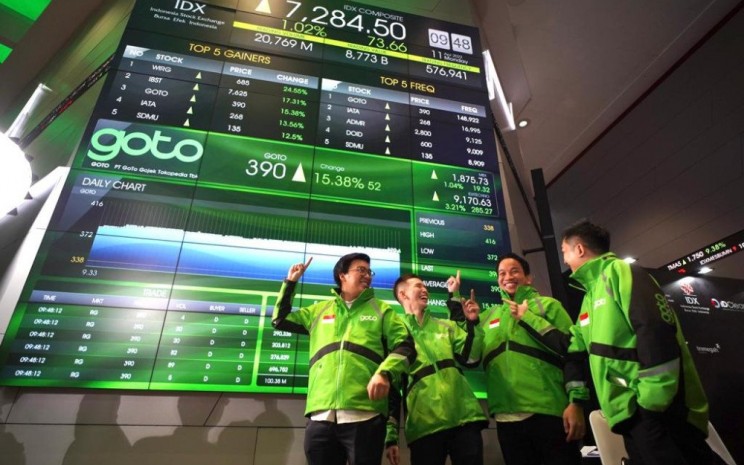 Investor Jual Saham GOTO