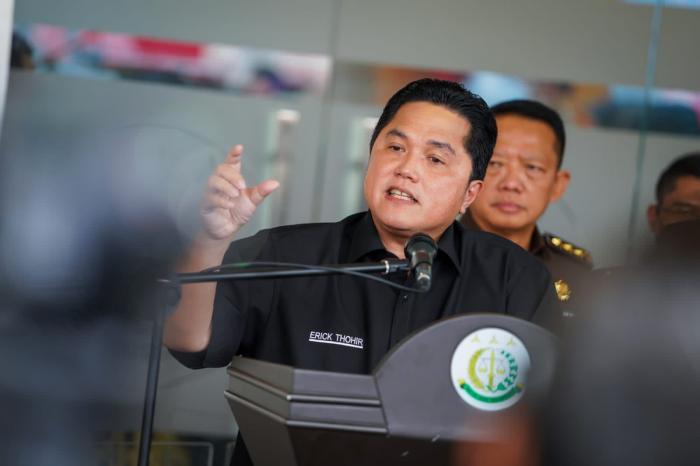 menteri bumn erick thohir