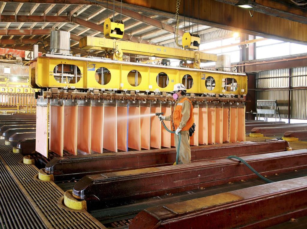 Pemerintah Ekspor Tembaga