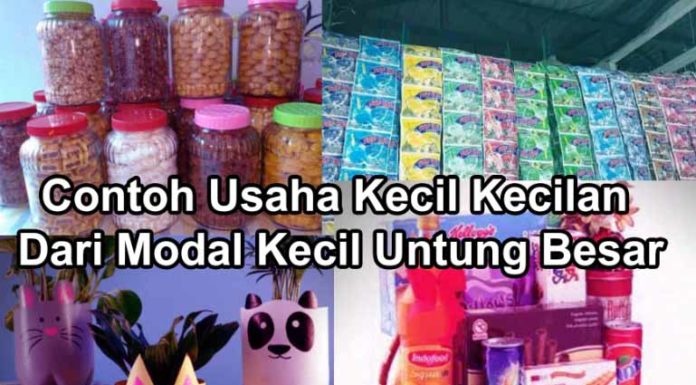 contoh usaha modal kecil