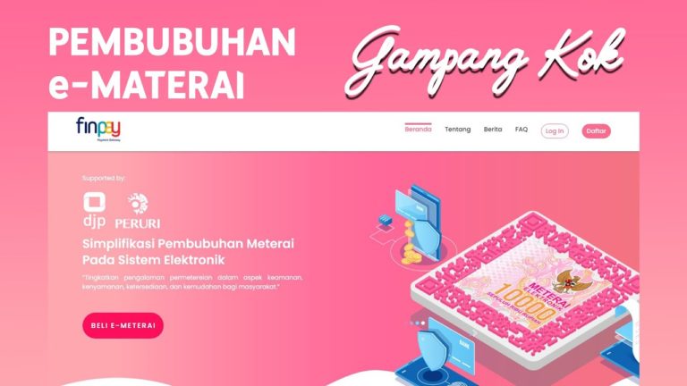 Fintech BUMN Finnet (Finpay) dan Mitra Penjualan Finpay Bantu Masyarakat untuk Seleksi SSCASN/ASN dengan Menjual E-Materai