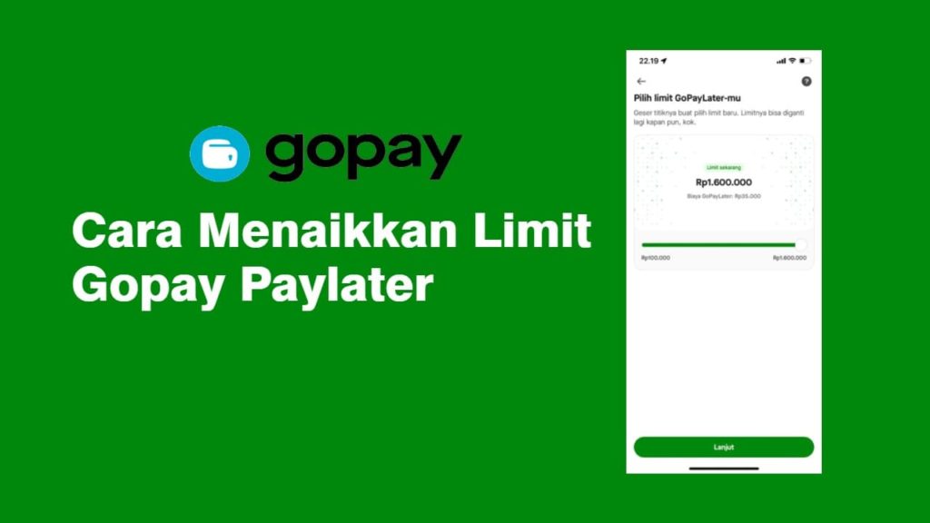 Limit GoPay PayLater Naik