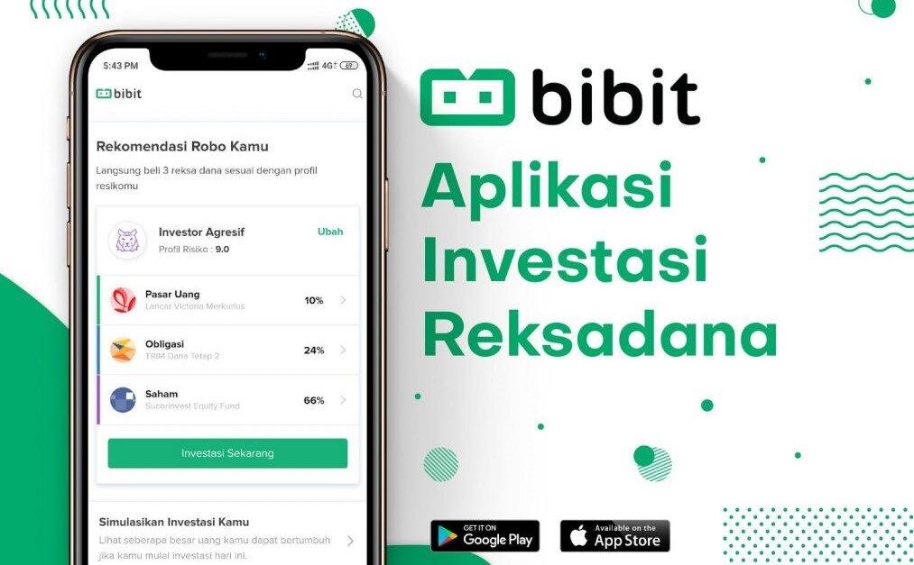 Pembelian Reksa Dana di Bibit pakai GoPay