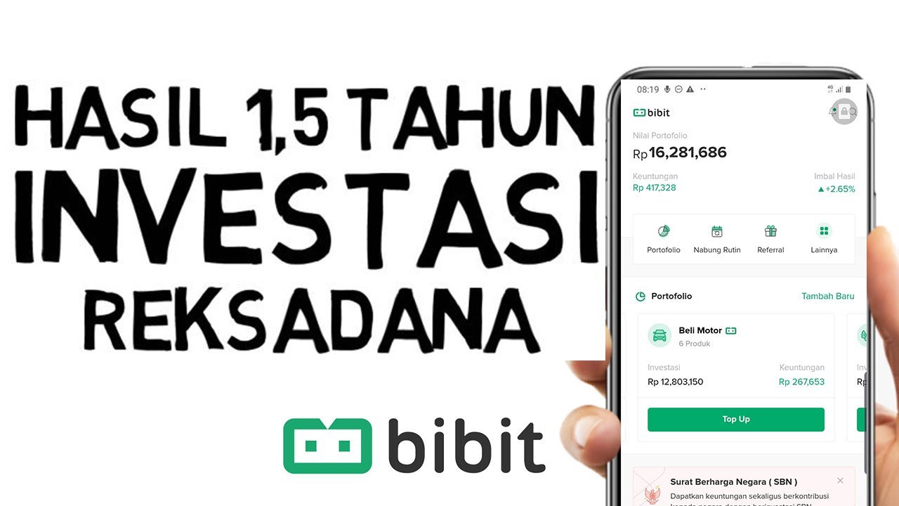 Cara Menabung Reksadana Di Bibit Mudah Dan Pastinya Cuan