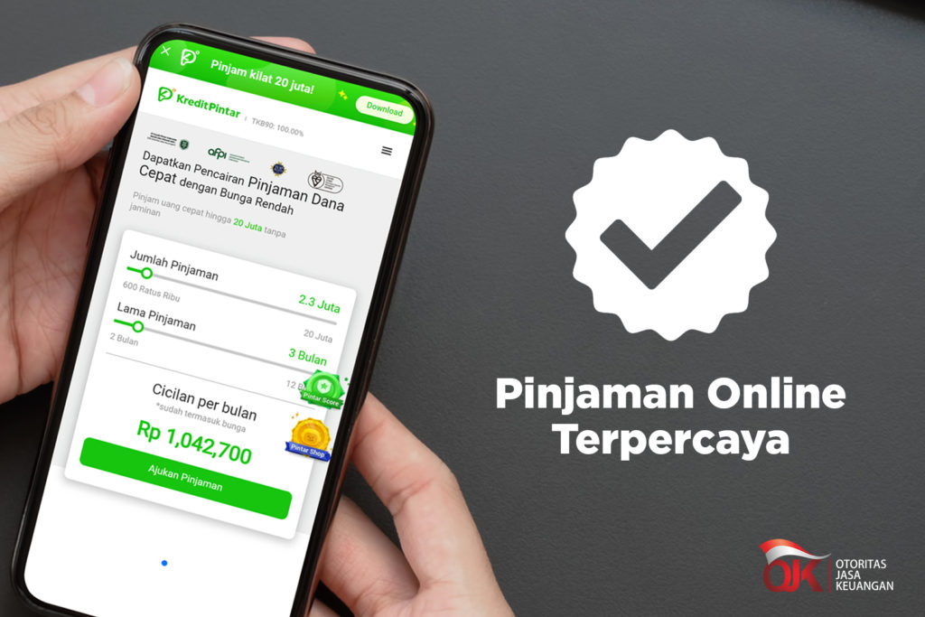 Pinjaman Online Bunga Rendah Terpercaya Berizin OJK