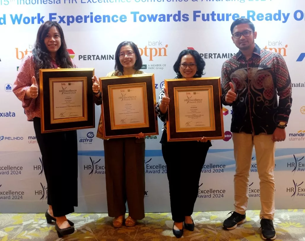 FIFGROUP Kembali Raih Penghargaan di HR Excellence 2024