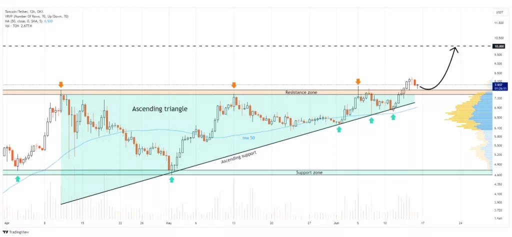 Toncoin (TON) Shorts Bertahan Kuat Meskipun Pasar Mengalami Lonjakan Bullish