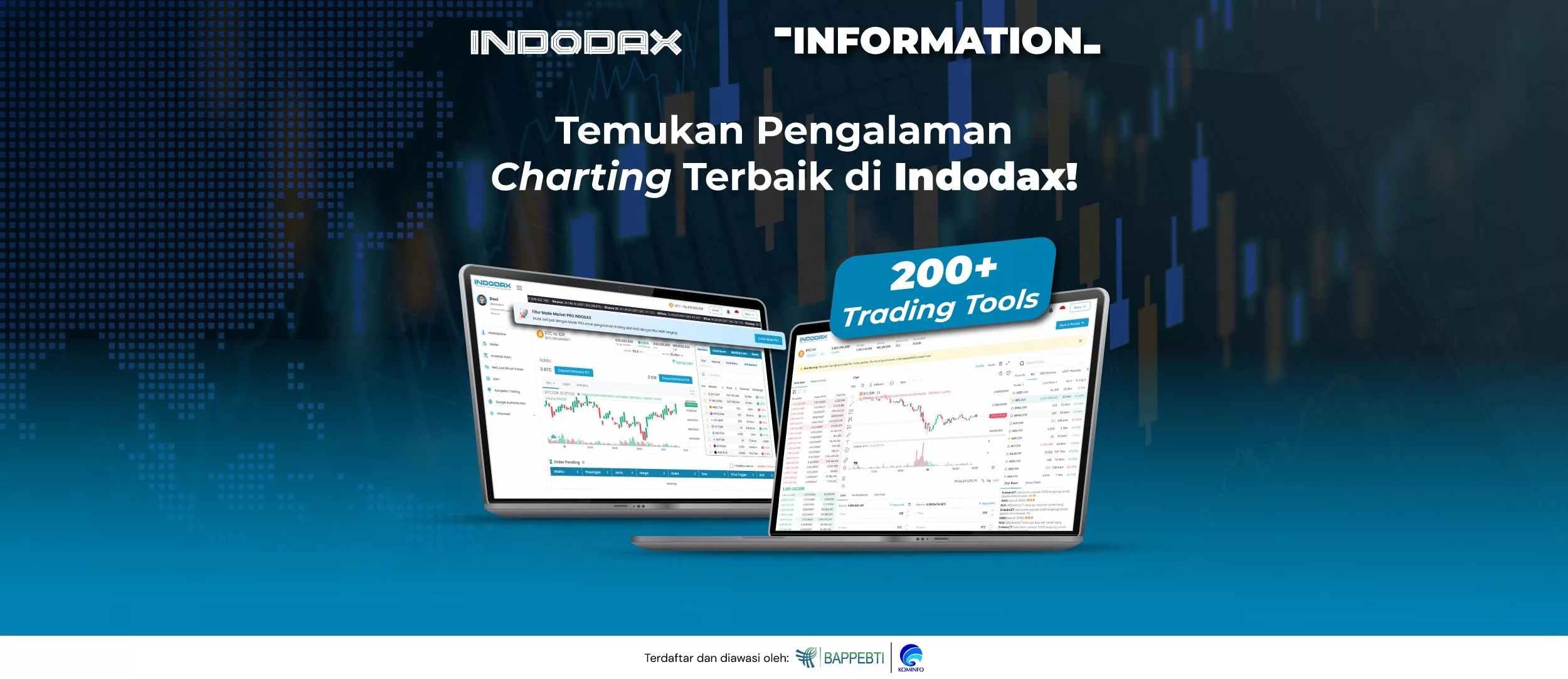 INDODAX Market Pro: 100+ Fitur Canggih untuk Tingkatkan Profit Trading Anda