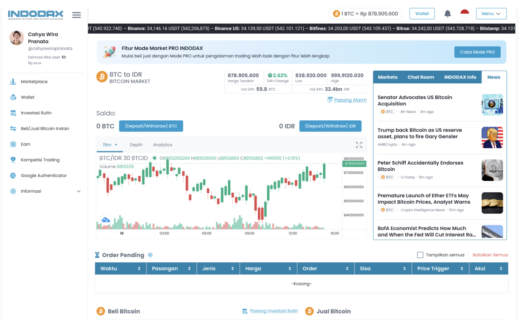 Fitur News INDODAX! Pusat Informasi Kripto Terpercaya untuk Semua Trader