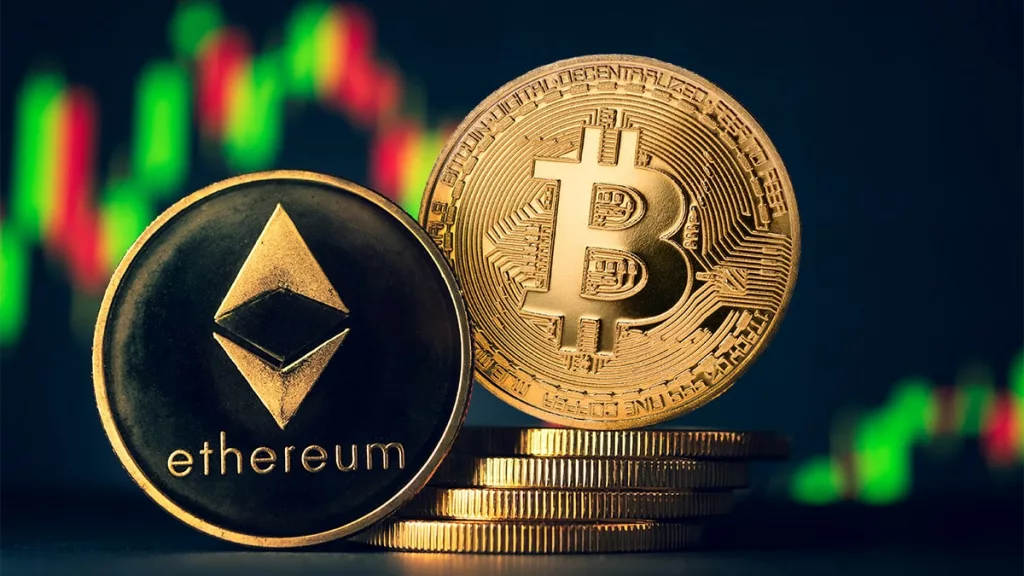 Aset Kripto Merah, Bitcoin dan Ethereum Anjlok 2% Lebih